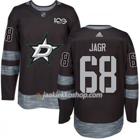 Miehille NHL Dallas Stars Pelipaita Jaromir Jagr 68 1917-2017 100th Anniversary Adidas Musta Authentic Miehille NHL Dallas Stars Pelipaita Jaromir Jagr 68 1917-2017 100th Anniversary Adidas Musta Authentic